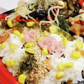 私市ビッキーズ津門巳's cooksnap of when they made <とろろ芋ガリ青のりコーンごま桜漬飯>.