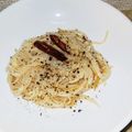 すぎひのき's cooksnap of when they made 絶品そうめんペペロンチーノ.