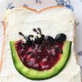 puniＫ's cooksnap of when they made クリチと黒豆で♪アリさんトースト.