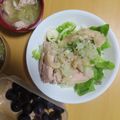 よちりん's cooksnap of when they made オッサンのモモ肉ｄｅ蒸し鶏.