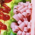 ねーねママ's cooksnap of when they made 簡単花ハム♬.