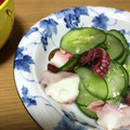 Sac’HiNa's cooksnap of when they made 【家つま】たこと胡瓜の酢の物.
