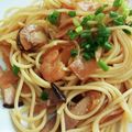 mary_39's cooksnap of when they made エビとベビーホタテのバター醤油パスタ♪.
