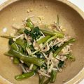 作って食べてハッピー's cooksnap of when they made 調味料3つだけ！ シンプルな 空芯菜炒め.