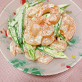 かわゆう1211's cooksnap of when they made オクラとエビのマヨ柚子胡椒【JA福岡市】.
