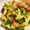 ＊たぁ´∀｀＊'s cooksnap of when they made ウインナーとブロッコリーのカレーマヨ炒め.