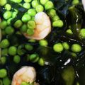Chay️'s cooksnap of when they made グリンピースとエビの煮物.