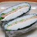 YCHキッチン's cooksnap of when they made ツナマヨチーズ おにぎらず.