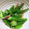 ウーたんポンちゃん's cooksnap of when they made オクラとみょうがの白だし漬け.