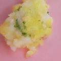 黒こっぺ's cooksnap of when they made 離乳食♡ごはんdeモチモチじゃがおやき.
