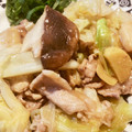 みーごたん's cooksnap of when they made エリンギと豚肉キャベツのコク炒め.
