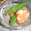 ミセスＡ's cooksnap of when they made おくらとエビのみぞれ和えサラダ.