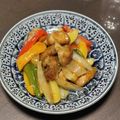Nilmini's cooksnap of when they made カラフル野菜と鶏肉のさっぱり黒酢炒め.