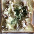 かずくん☆'s cooksnap of when they made ☆ツナとチーズのオープンサンド☆.