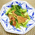 サンディサンディ's cooksnap of when they made 小松菜とさつま揚げのさっと炒め♪.