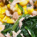 みにゃすけ★'s cooksnap of when they made ほうれん草とツナコーンのマヨあえ.