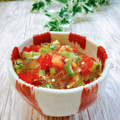 Satoco❋'s cooksnap of when they made オクラトマトのところてん.