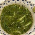 MHR2mama's cooksnap of when they made きゅうり・みょうが・大葉とめかぶの箸休め.