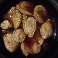 inLondon's cooksnap of when they made アメリカでも作りやすい豚ヒレの梅煮　.