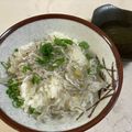 papikun's cooksnap of when they made お出しで食べるしらす丼.