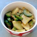 Moggieneko's cooksnap of when they made 中華屋さんのピリ辛きゅうり＆大根の浅漬け.