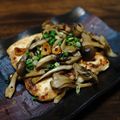 Giant corn's cooksnap of when they made きのこソースの豆腐ステーキ.