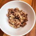 ももぞ〜's cooksnap of when they made 簡単！タコスに！タコミート　タコベル風　.