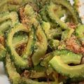 seacomet's cooksnap of when they made 電子レンジで！ゴーヤーの鰹節入り胡麻和え.
