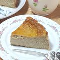 うまうま・らぶ's cooksnap of when they made ほうじ茶のバスクチーズケーキ.