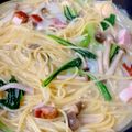 クック56QAKY☆'s cooksnap of when they made 【節約】玉ねぎしめじのワンポットパスタ.