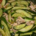 やま☆☆'s cooksnap of when they made きゅうり大量消費！焼肉ダレの炒め物.