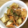 みぃくんのママ's cooksnap of when they made 厚揚げカレー丼.