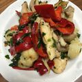nikiGFK2O0's cooksnap of when they made お手軽！鶏むね肉のガーリックバター炒め.
