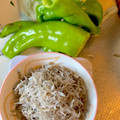大阪のちゃーちゃん's cooksnap of when they made うまい！シラスとジャンボししとう炒め〜.