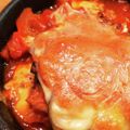 うさこ8番's cooksnap of when they made サバ缶とトマト缶でナスのチーズドリア☆.