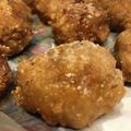 視力１．５'s cooksnap of when they made 豚こま肉で子供が喜ぶ簡単唐揚げ.