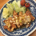 riry12's cooksnap of when they made 鶏肉の唐揚げ　ネギソースがけ.