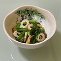 キンプリ's cooksnap of when they made 〖ニラと竹輪のお浸し〗.