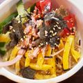 ちっちきっちん's cooksnap of when they made 簡単で美味しい マルちゃんで冷やし中華.