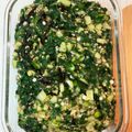 チャッピーとママ's cooksnap of when they made モロヘイヤのおひたし.