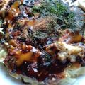 ねこはがき's cooksnap of when they made たこのお好み焼き♪.