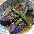 ねこはがき's cooksnap of when they made 茄子とインゲンの揚げびたし.
