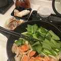 ロン子's cooksnap of when they made 痩せレシピ@鮭ほうれんきのこいため.