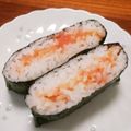 YCHキッチン's cooksnap of when they made 辛子明太おにぎらず.