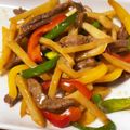snip's cooksnap of when they made 細切りにしなくても美味しい青椒肉絲.