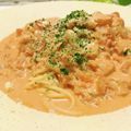 とのチャマ's cooksnap of when they made マヨが決めて♡地中海風スープスパ.