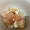 12aloe26's cooksnap of when they made 桃とモッツァレラチーズのサラダ.