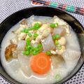 fujikoママ☆'s cooksnap of when they made 鹿児島のお盆、呉汁(^^♪.