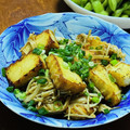 はっぴぃ☆モソモ's cooksnap of when they made 簡単おかず♪えのきと厚揚げの味噌バター.