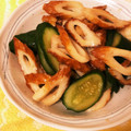 ☆ichika＊☆'s cooksnap of when they made きゅうりと竹輪の和え物.